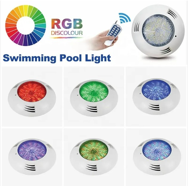 260*H70MM SMD2835chip pool lights underwater RGB (RF) led swimming pool lights led underwater swimming pool light